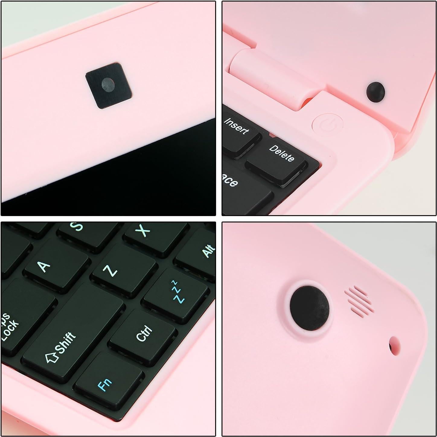 Laptop Goldengulf GG25-129-6 10.1" Cuádruple Núcleo Android Rosa