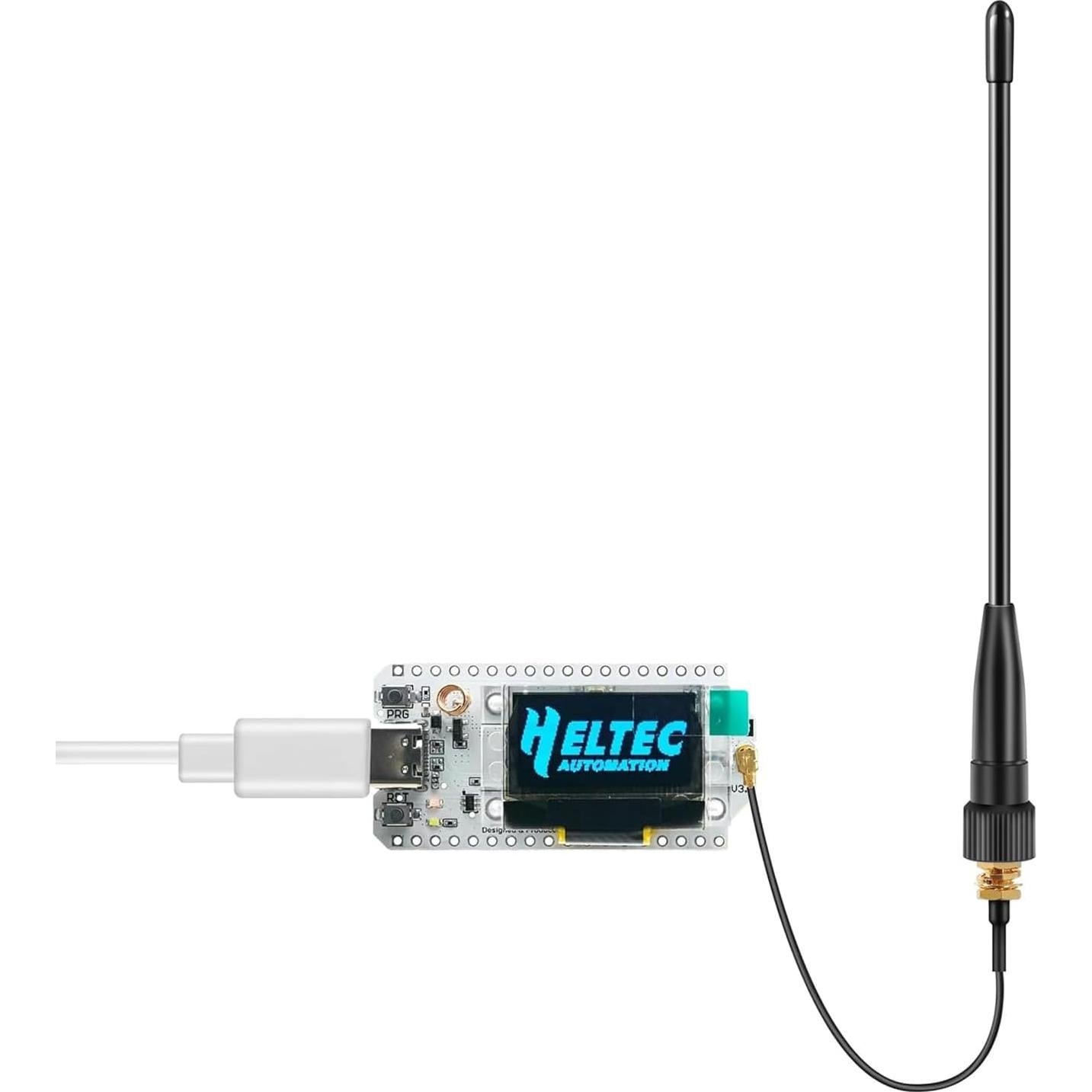 Antena de Látigo Slinkdsco 17cm 10dBi SMA Macho para LoRa 915MHz