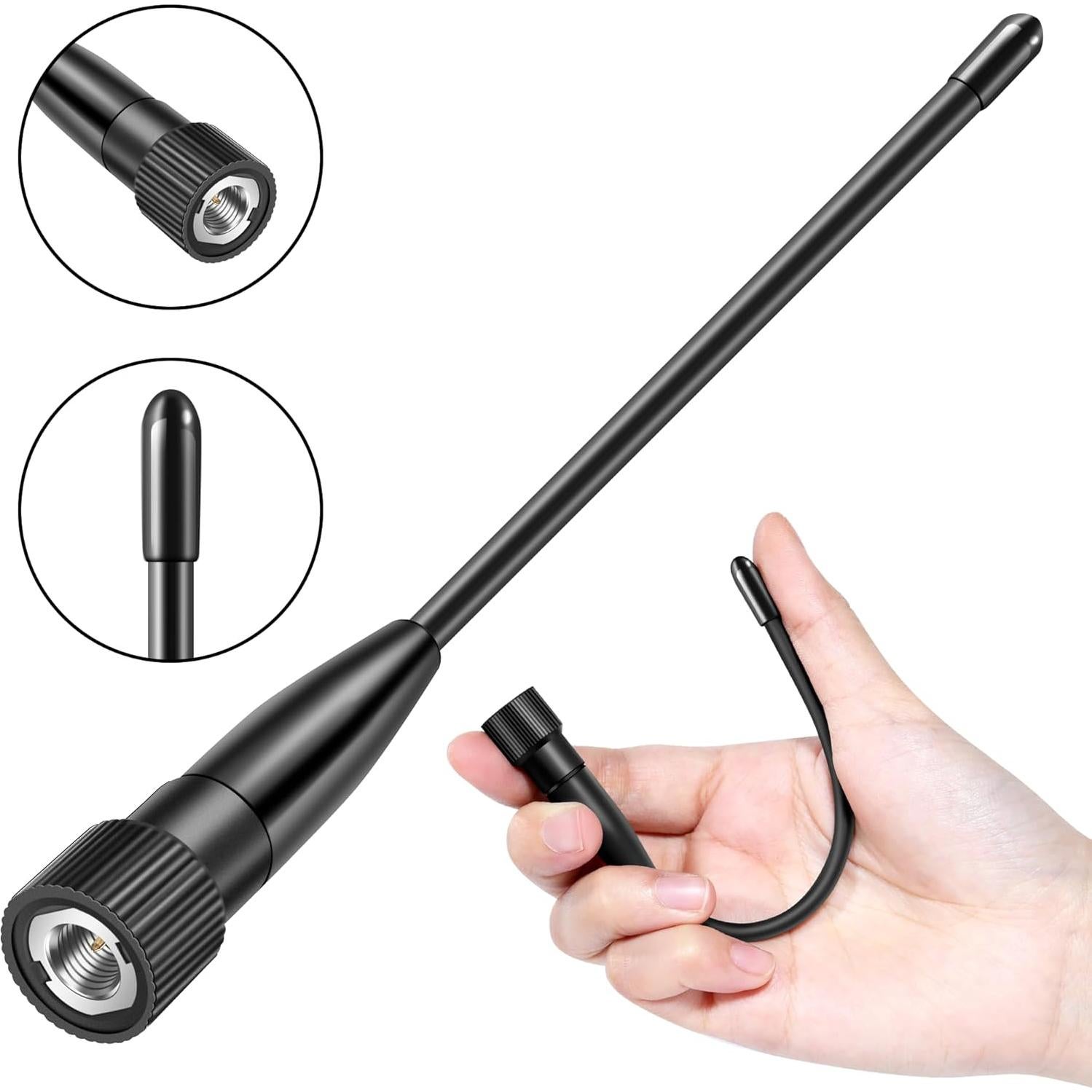 Antena de Látigo Slinkdsco 17cm 10dBi SMA Macho para LoRa 915MHz