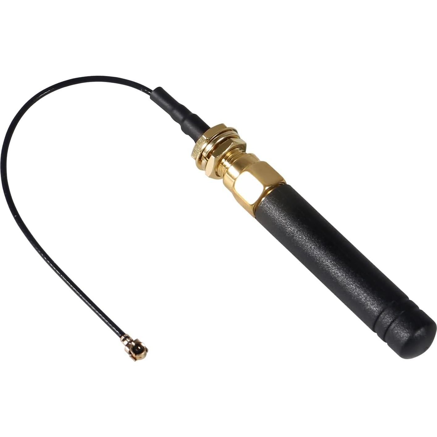 Antena LoRa 915MHz 2dBi DWEII U.FL IPEX a SMA 10cm 2PCS