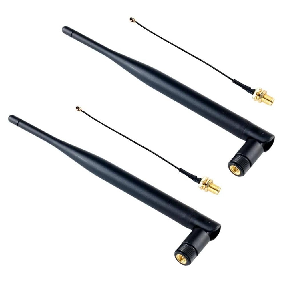 Antena LoRa 915MHz 5dBi DIYmall con Cable U.FL a SMA - 2 Pcs