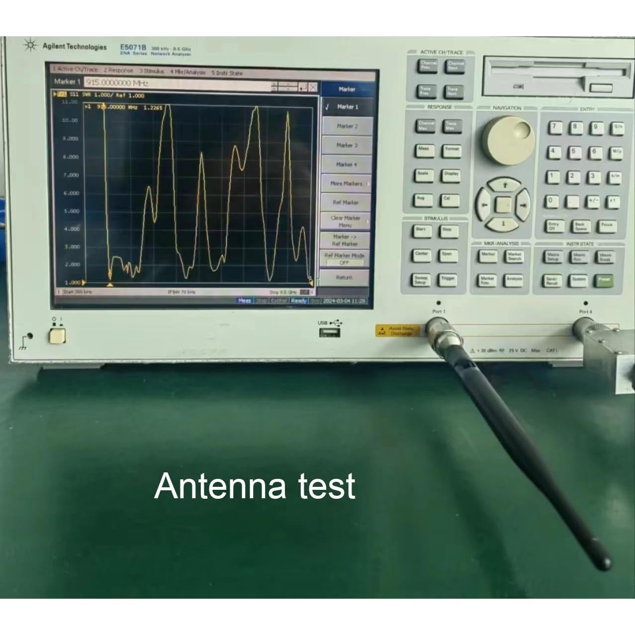 Antena LoRa 915MHz 5dBi DIYmall con Cable U.FL a SMA - 2 Pcs