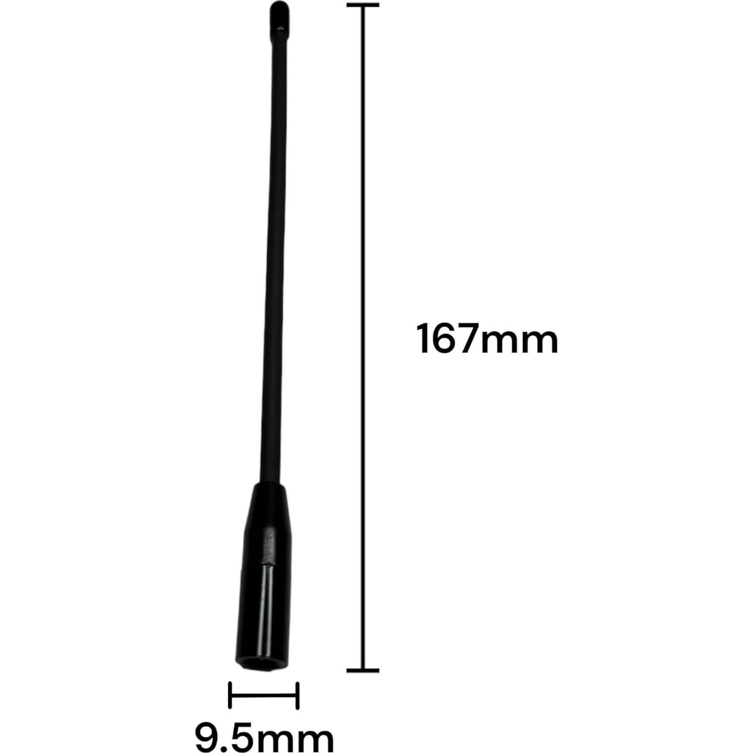 Antena de Látigo 915MHz 10dBi SMA para LoRa Meshtastic