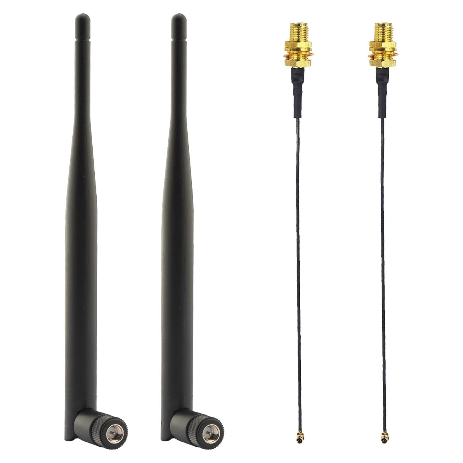 Antena LoRa 915MHz X~wind 3dBi Omni SMA + 2 Cables IPX 15cm