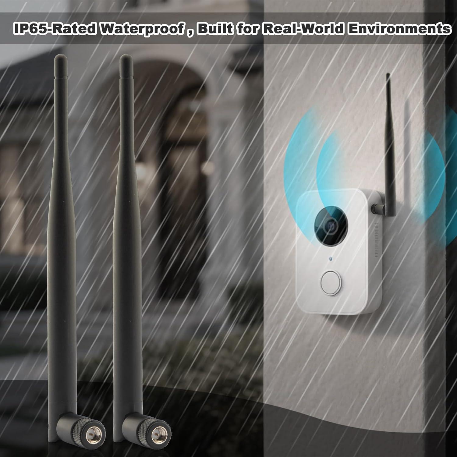 Antena LoRa 915MHz X~wind 3dBi Omni SMA + 2 Cables IPX 15cm