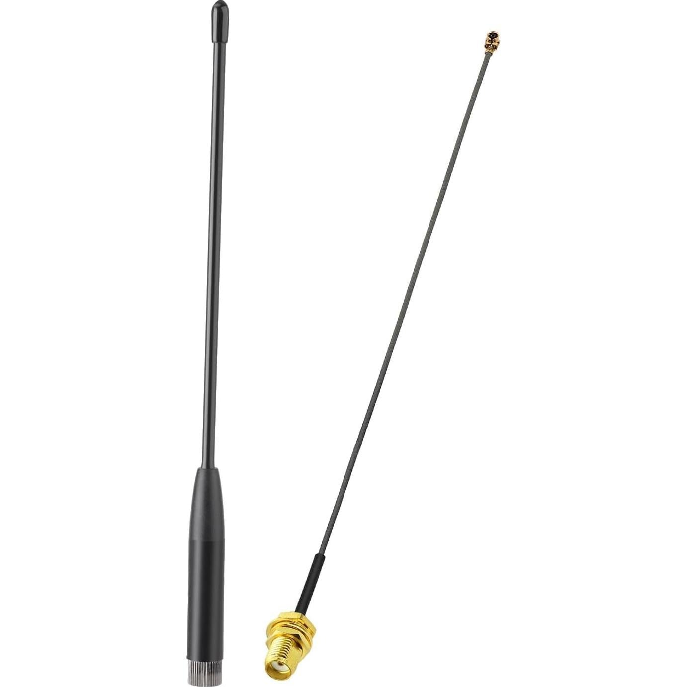 Antena Whip Bingfu 19.5cm 915MHz SMA Masculino - Paquete de 2