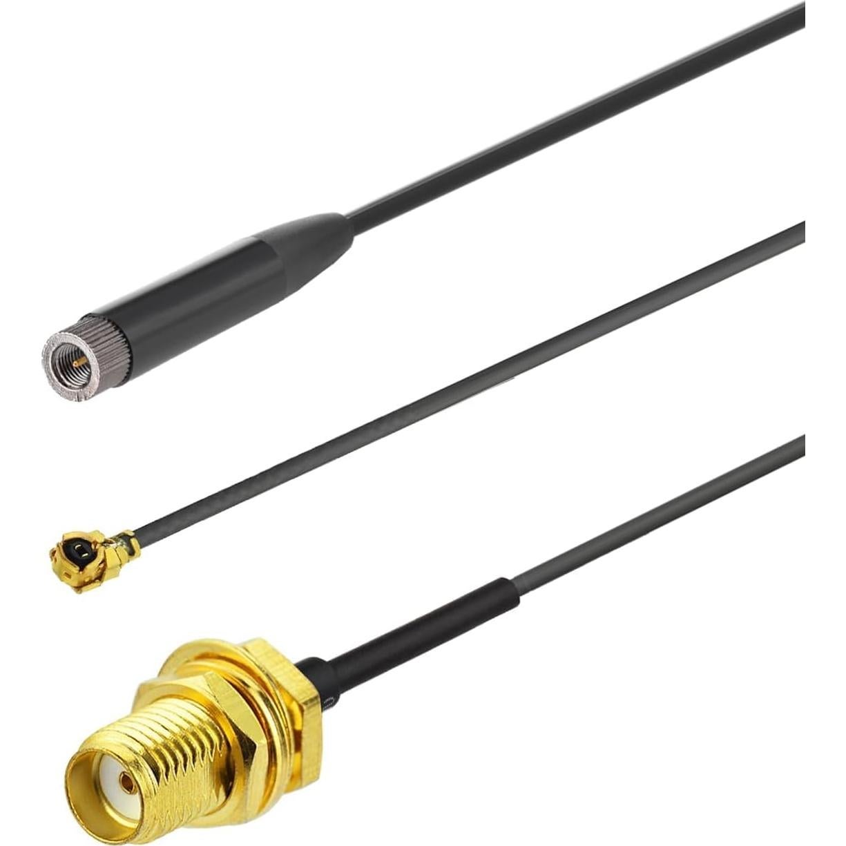 Antena Whip Bingfu 19.5cm 915MHz SMA Masculino - Paquete de 2