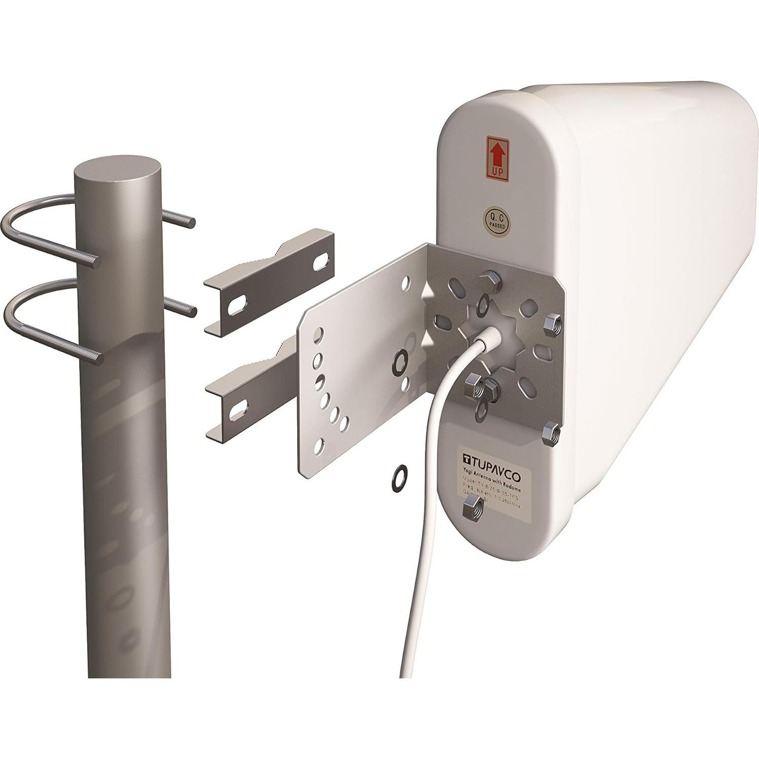 Antena Direccional Yagi Tupavco TP514 9dBi 806-960MHz 1.7-2.5GHz