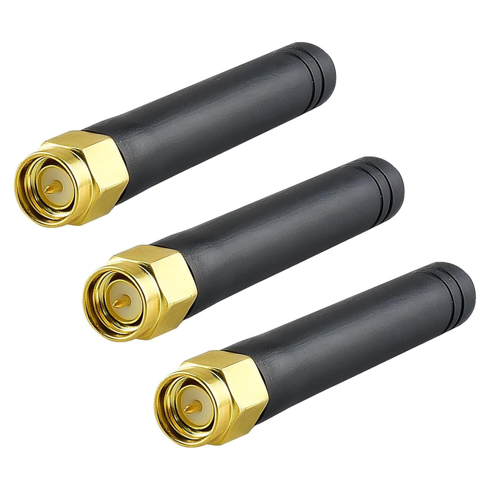 Antena GSM Recta YovKiss 433MHz SMA Macho 2dBi 5cm