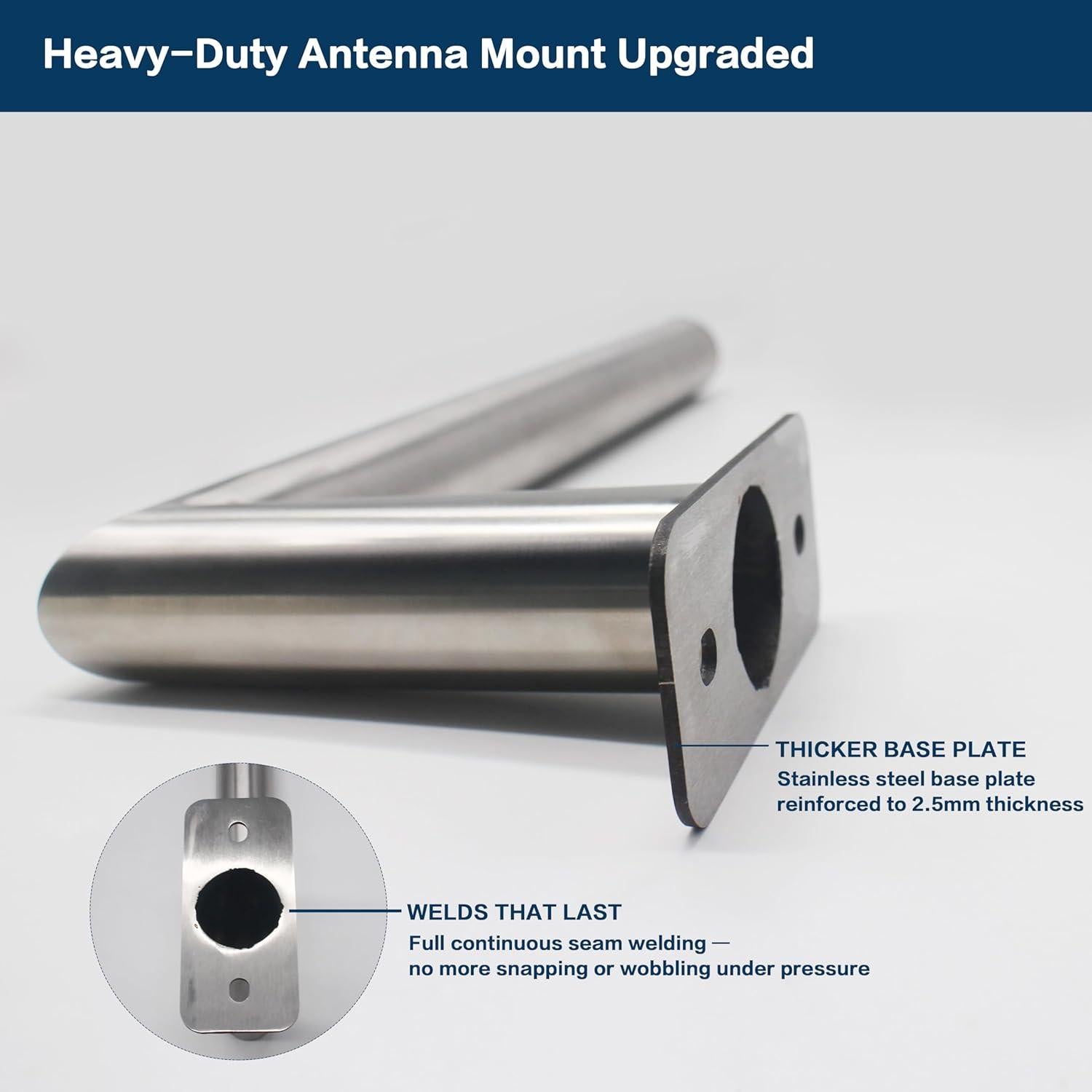 Kit Antena MIMO 2x2 Mophamp 15dBi 4G LTE/5G con Cables 9.75m