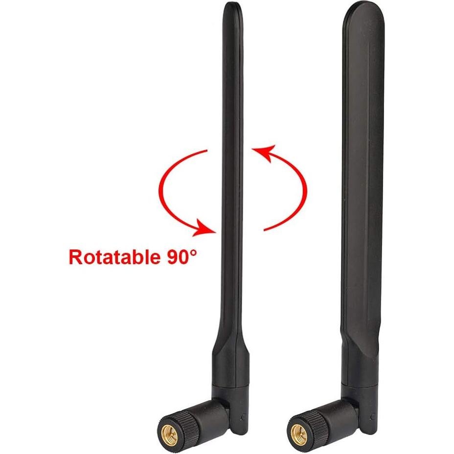 Antena Externa 4G LTE Bingfu SMA Masculino 3dBi - Paquete de 2