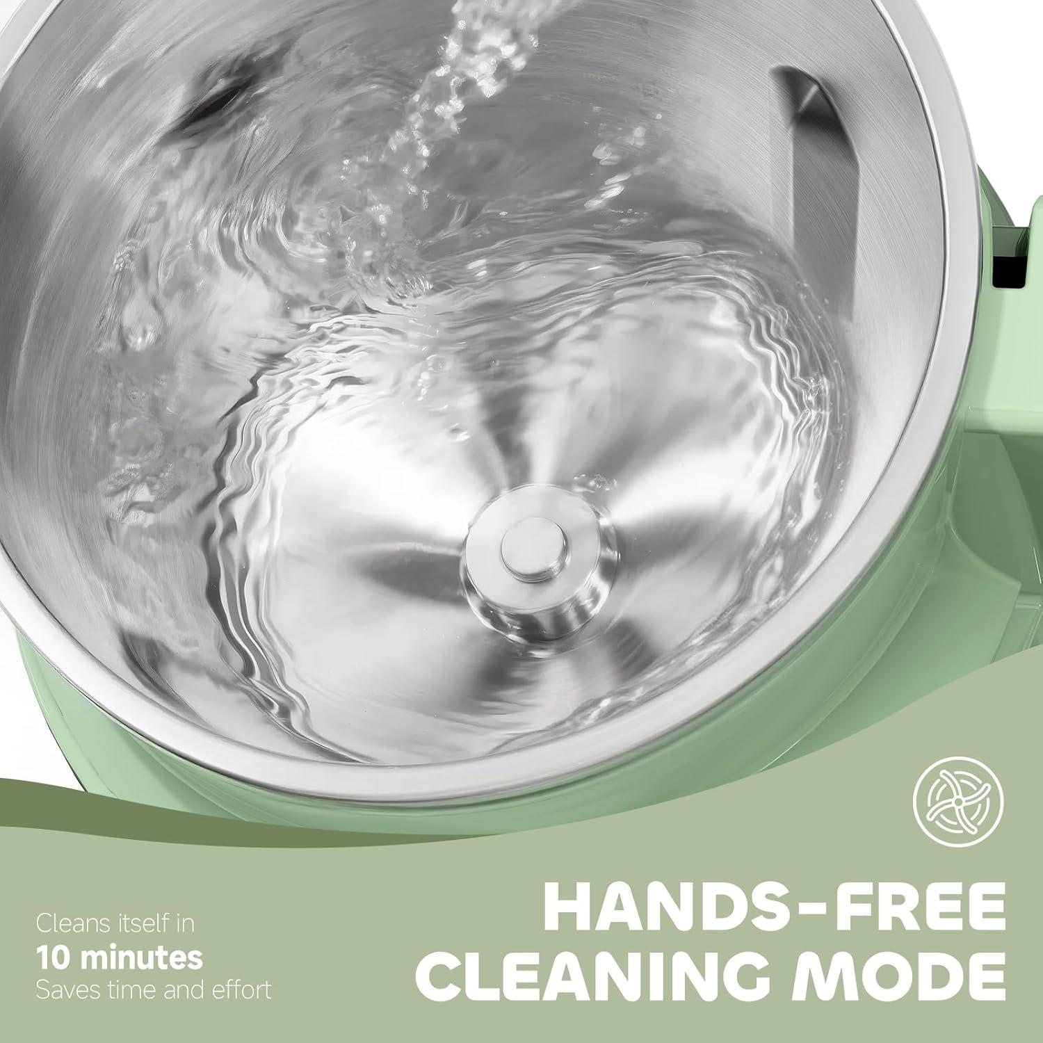 Máquina para Hacer Leche de Nueces Aesthetern 1L Verde 8 Preajustes