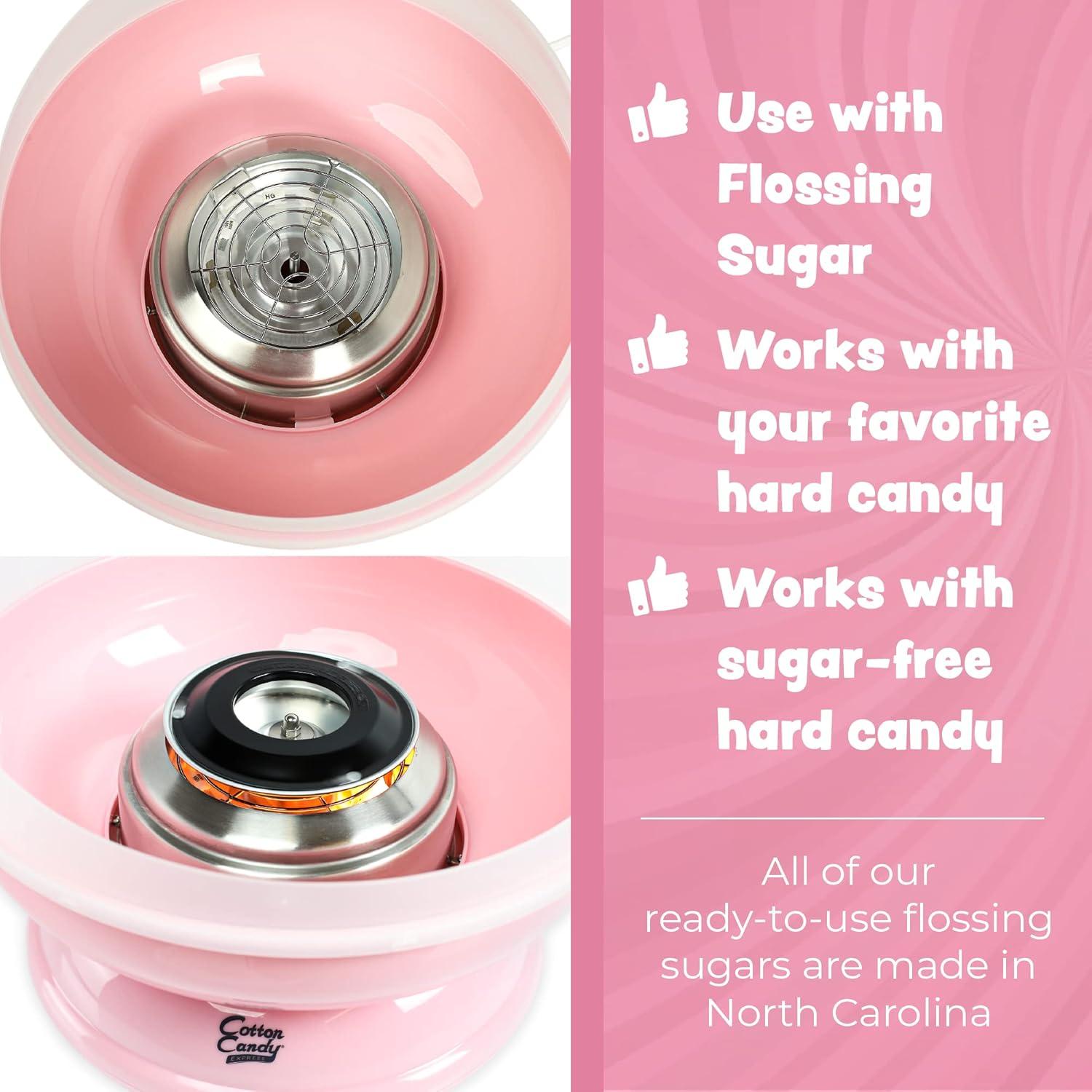 Máquina de Algodón de Azúcar Cotton Candy Express BB1000-S Verde Azulado