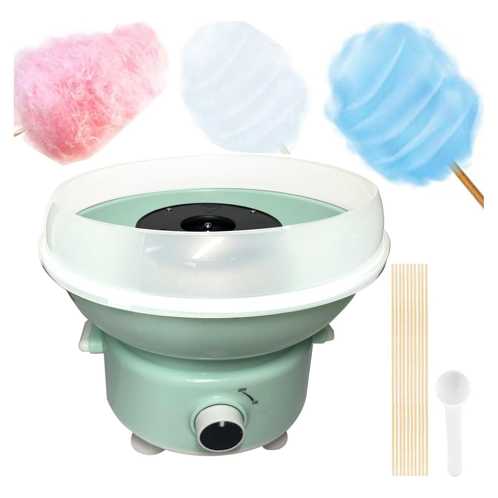 Máquina de Algodón de Azúcar 450W Azul - Mini Fabricante DIY