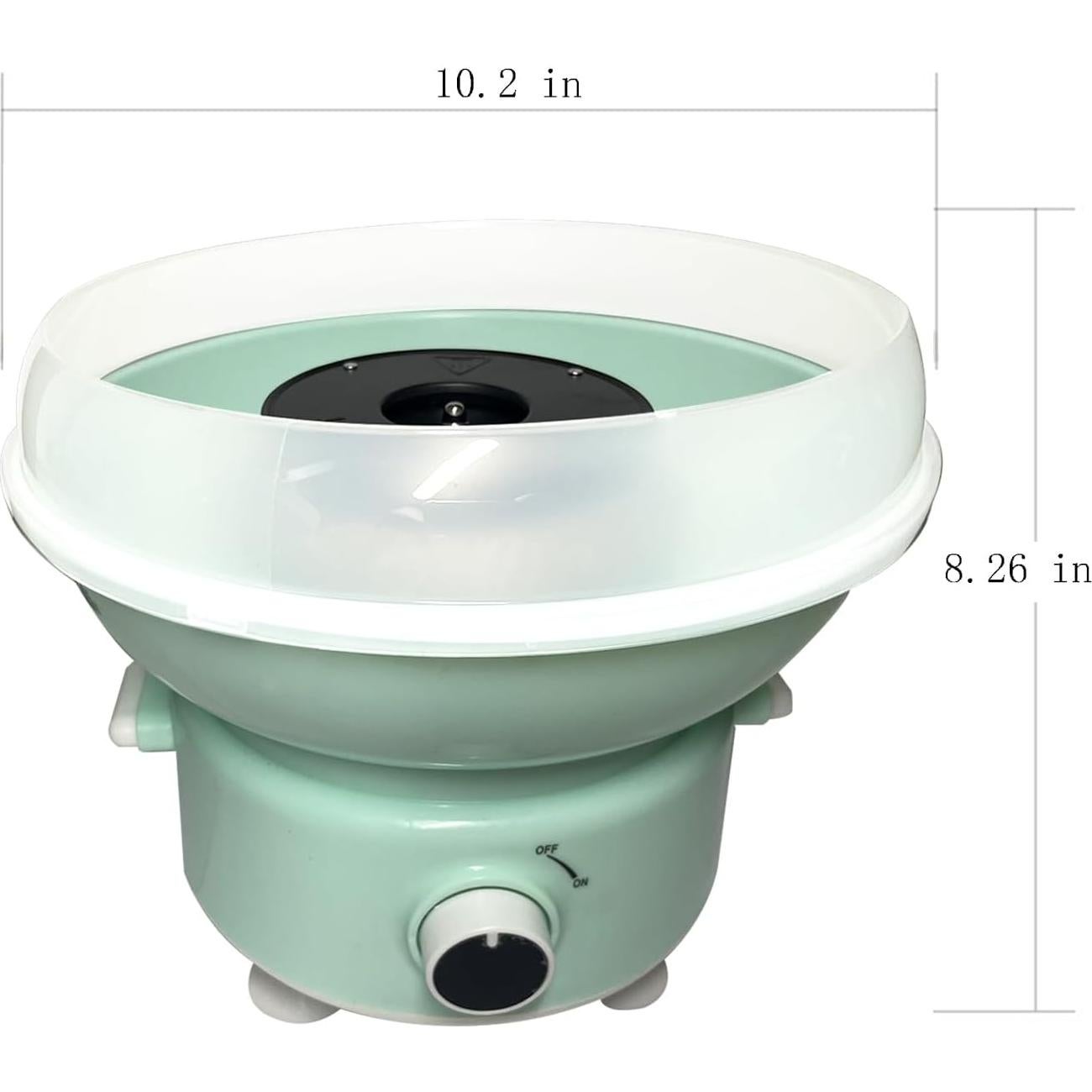 Máquina de Algodón de Azúcar 450W Azul - Mini Fabricante DIY