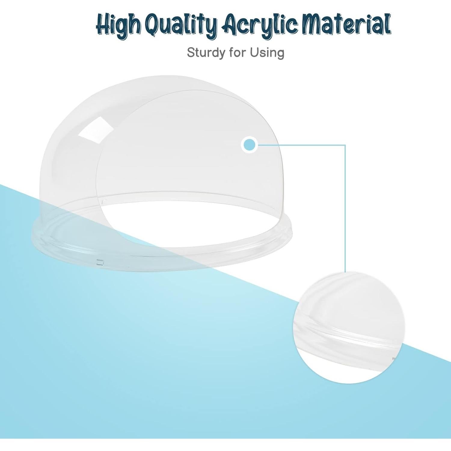 Cubierta Acrílica ROVSUN para Máquina de Algodón de Azúcar 53.34 cm
