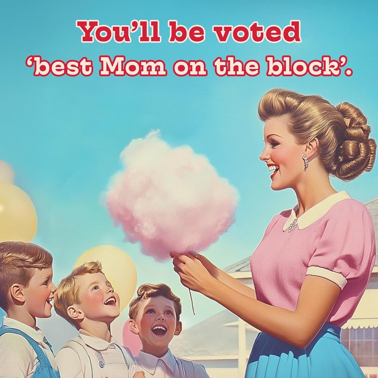 Azúcar de Algodón de Dulce de Cereza Roja Premium América - 6 Paquetes de 312 Onzas