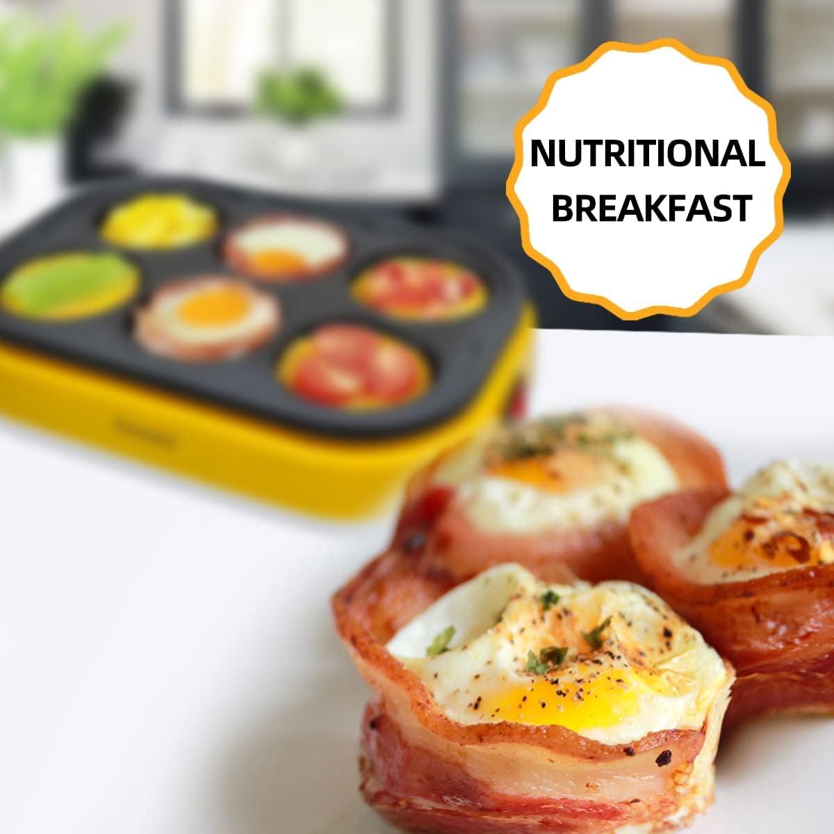 Sartén Eléctrica Antiadherente Aoruru para Pancakes y Huevos