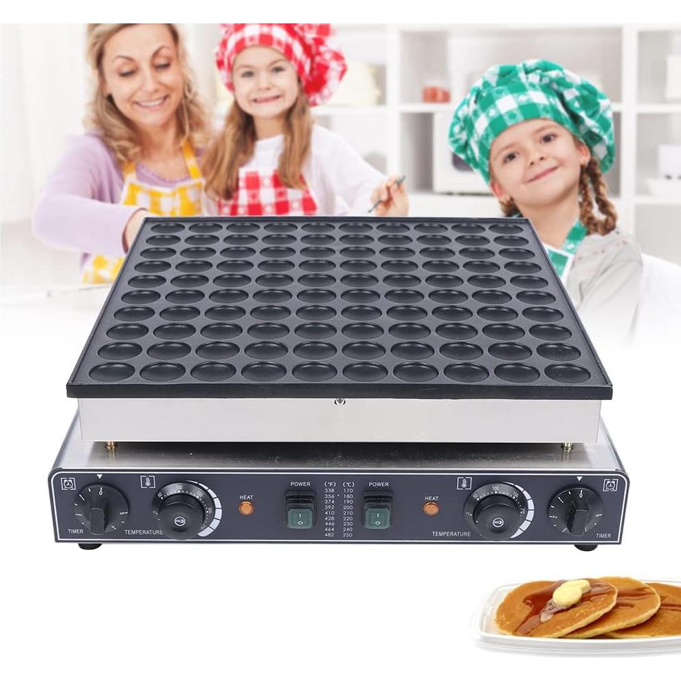Máquina de Waffles Eléctrica InSyoForeverEC 3400W 100PCS