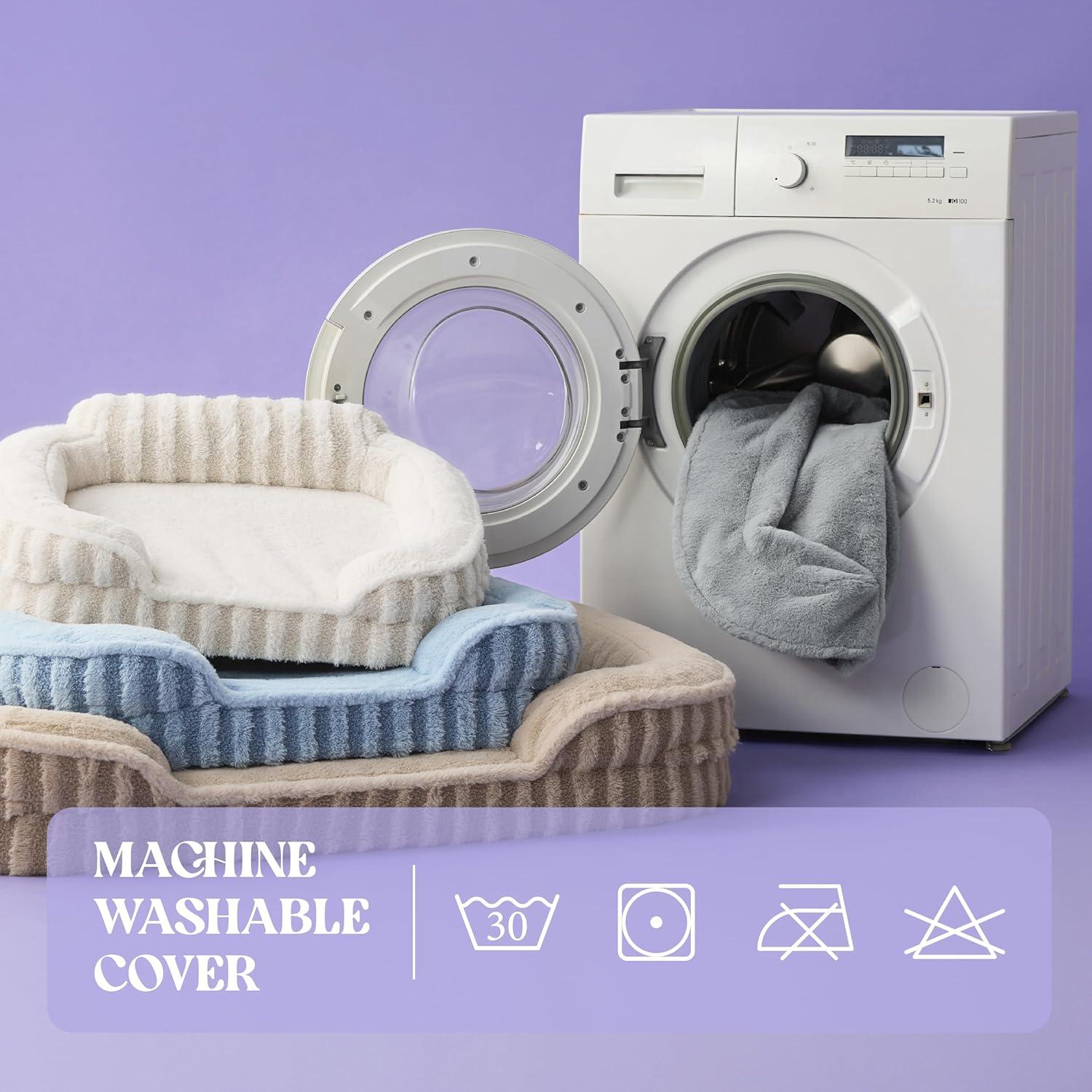 Cama Ortopédica para Perros Pequeños Lesure 60x45cm Gris