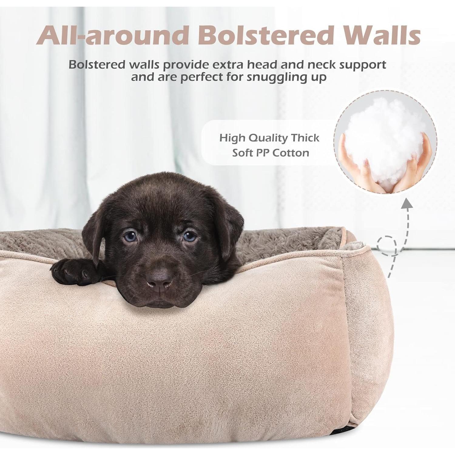 Cama ortopédica para perros INVENHO L 76.2x61cm lavable antideslizante