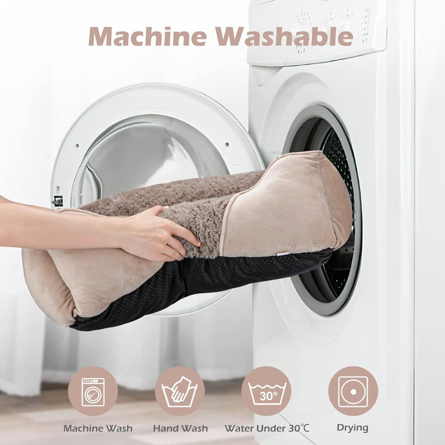 Cama ortopédica para perros INVENHO L 76.2x61cm lavable antideslizante