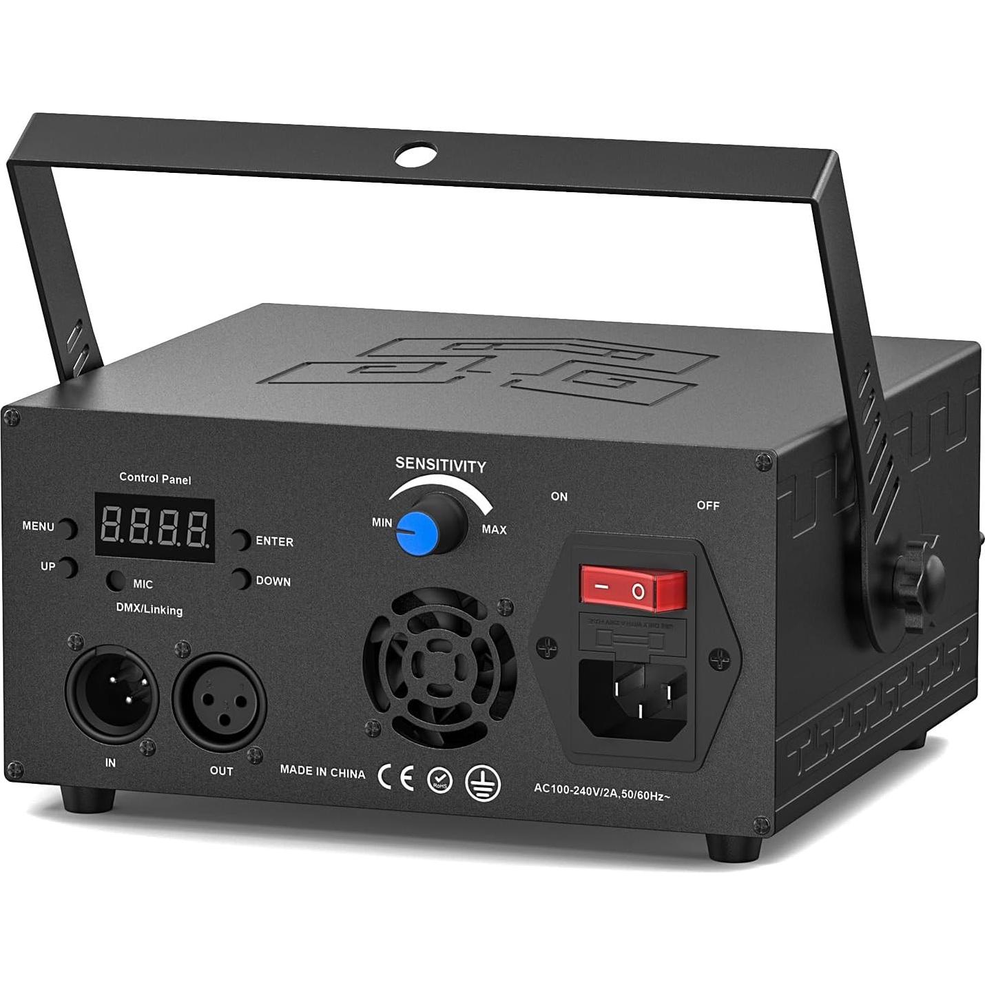 Luces de Fiesta RGB U'King 20W DMX con Control Remoto 3D