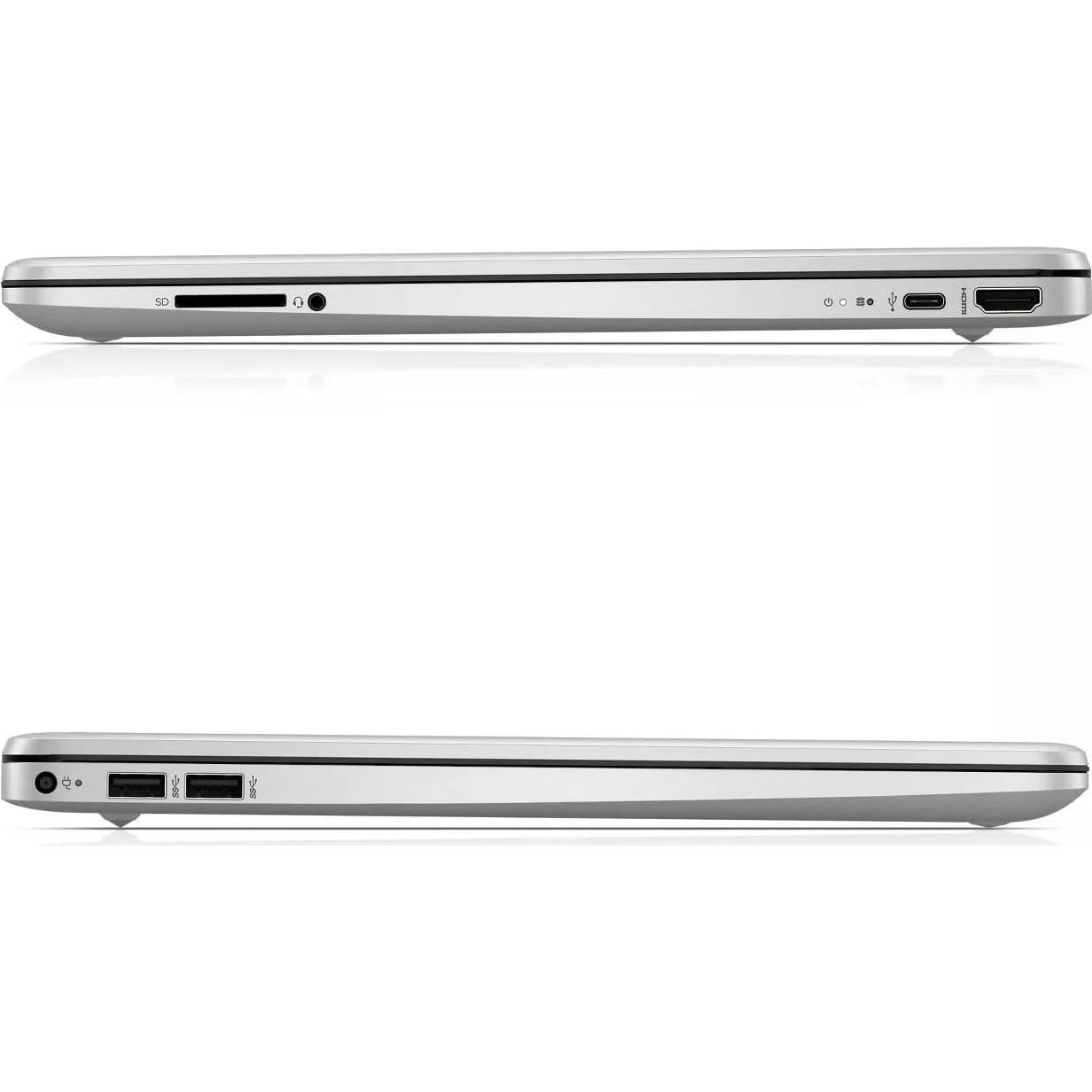 Laptop HP 15.6" Intel Core i3 11ª Gen 8GB RAM 256GB SSD Plata