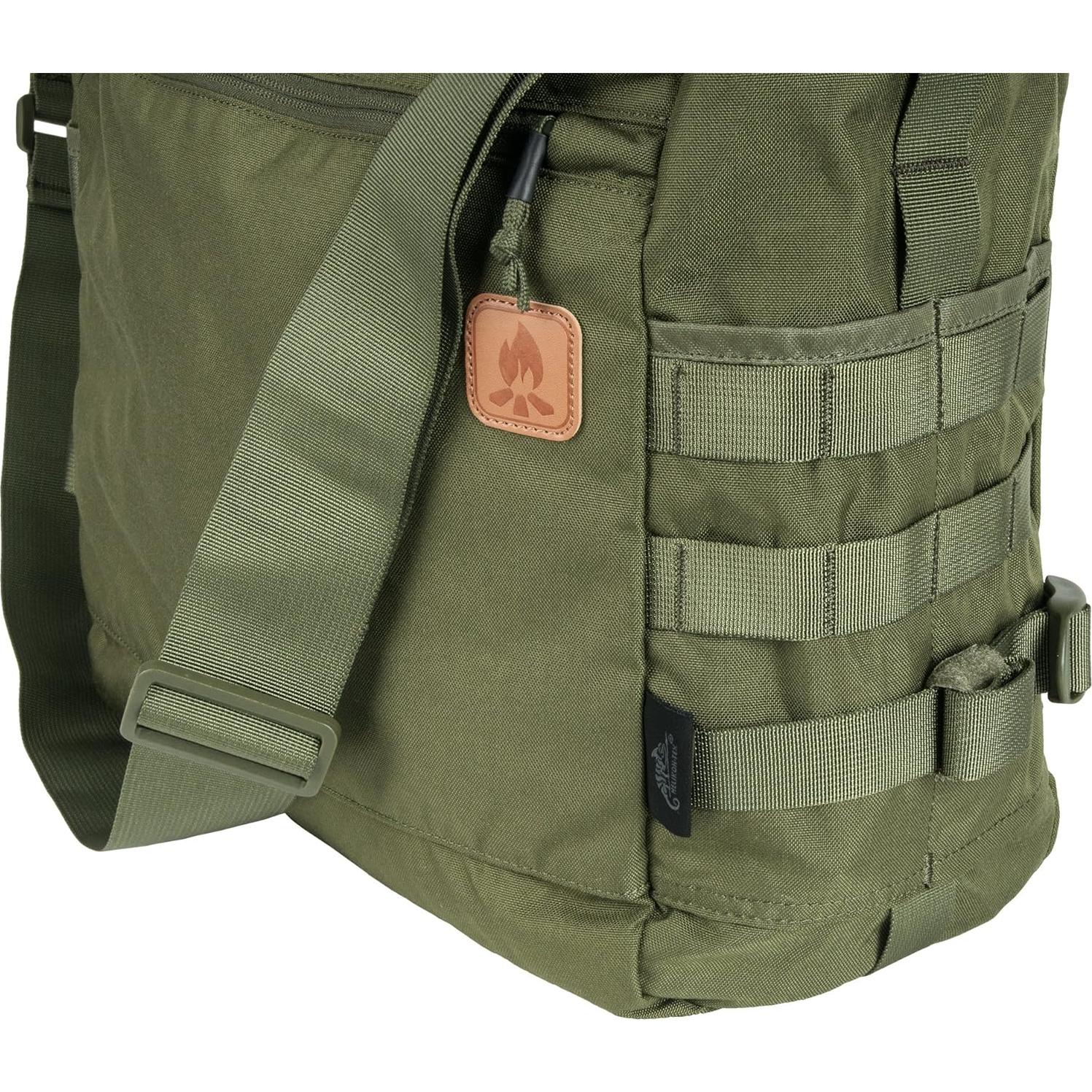 Bolso Bushcraft Helikon-Tex 17L Ral 7013 Impermeable