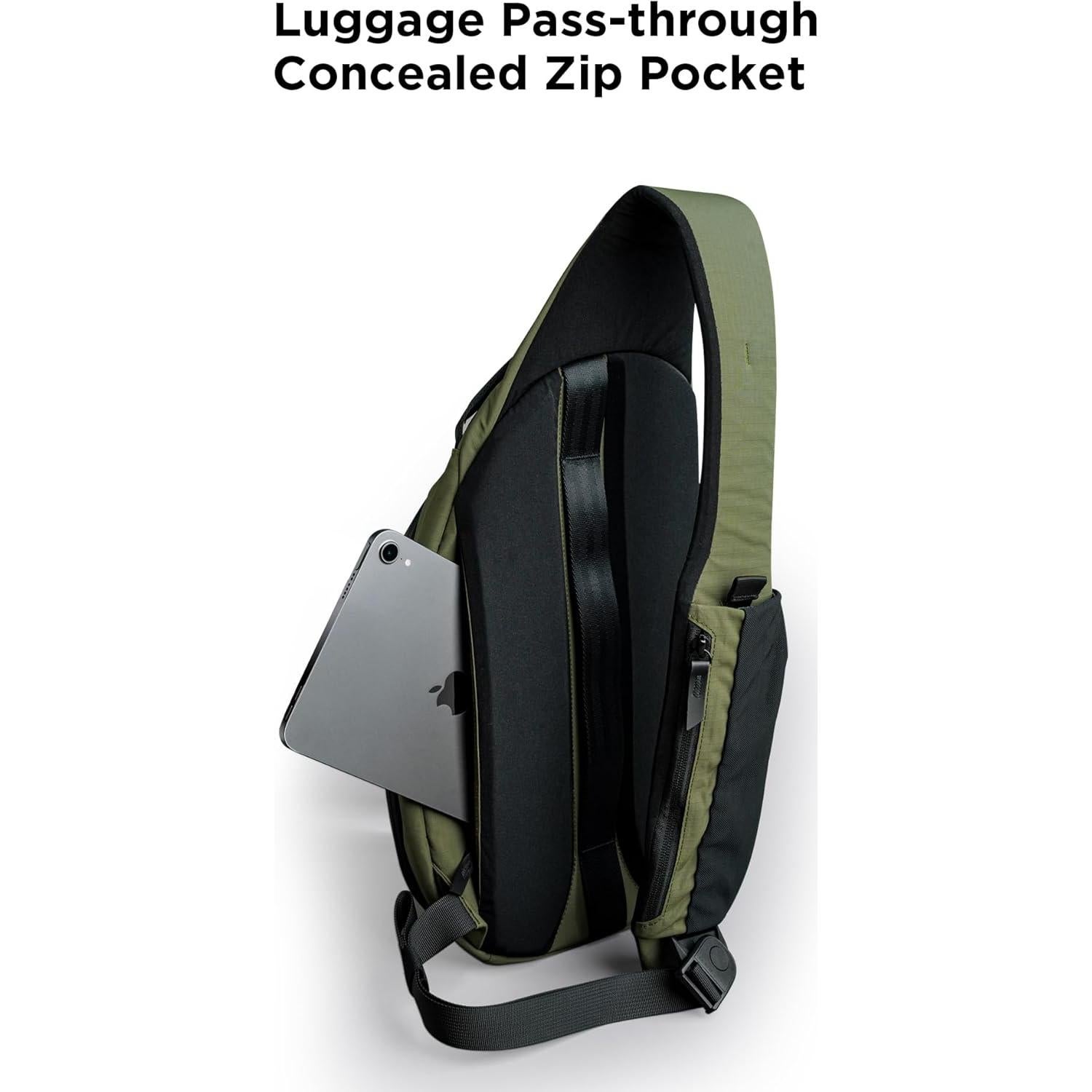 Bolsa Crossbody ALPAKA Metro Hombro Izquierdo 7.5L Verde