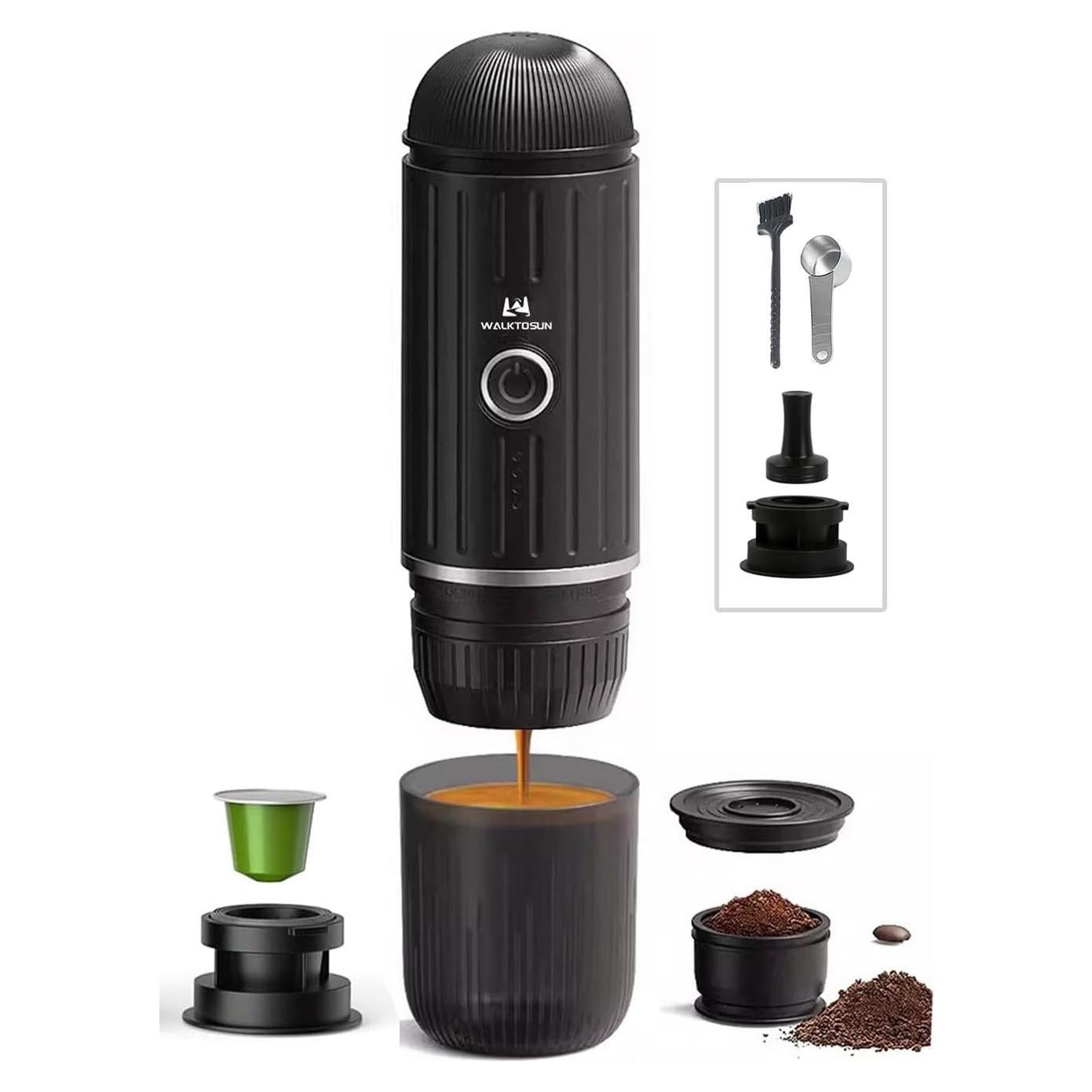 Máquina de Café Espresso Portátil Walktosun FA-G309401 19 Bar