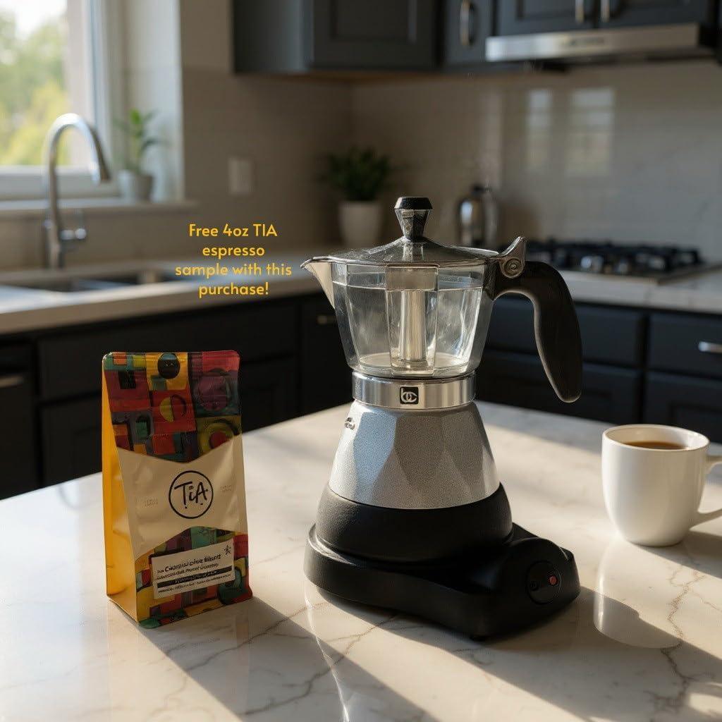 Cafetera Eléctrica Portátil Bene Casa BC-95526 Espresso 1-3 Tazas