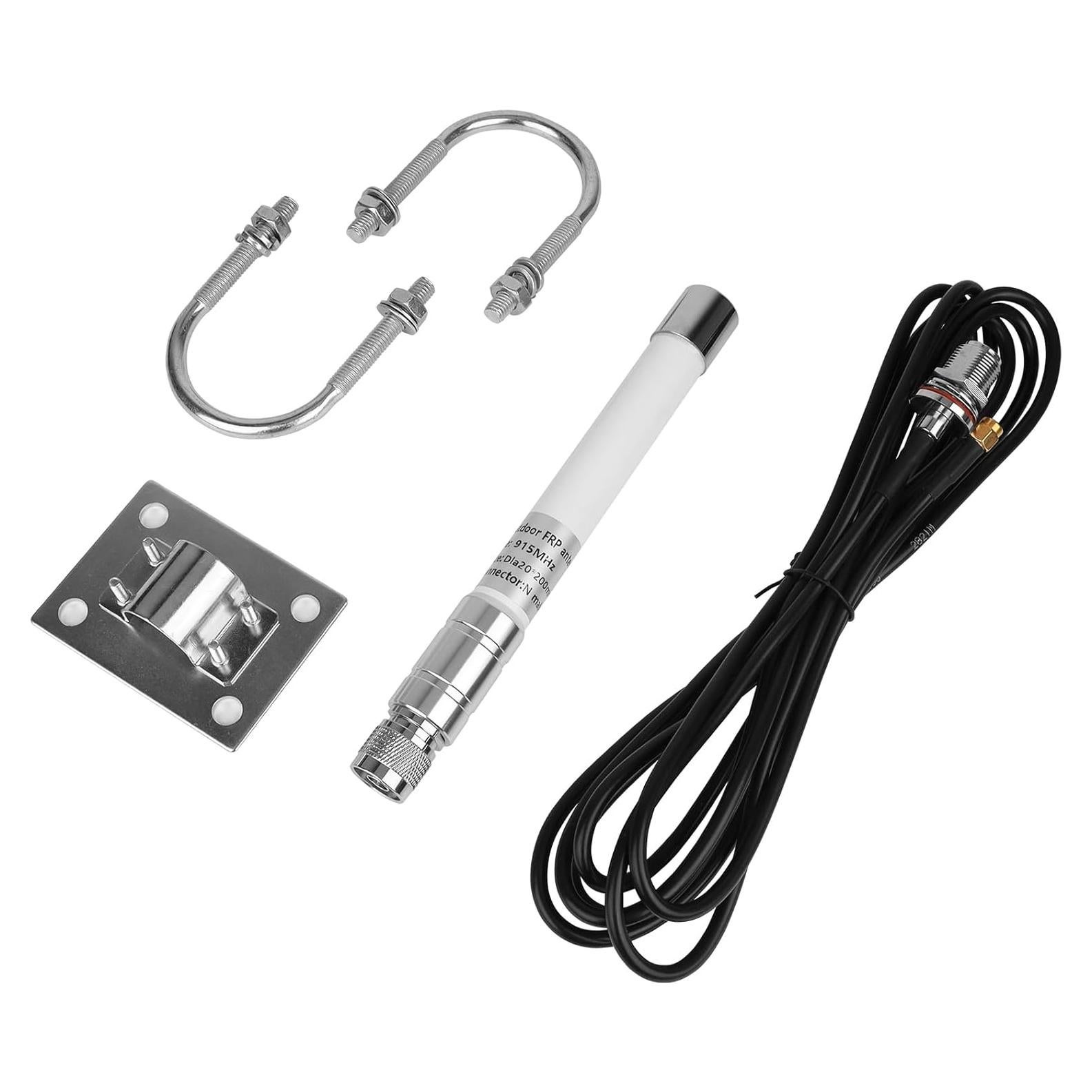 Antena de Fibra de Vidrio 20cm 915MHz 5.8dBi KMR195 para Helium