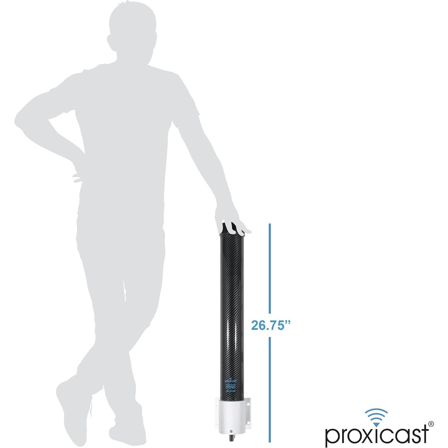 Antena MIMO Proxicast 4G 5G Omni-Direccional 7 dBi Carbono