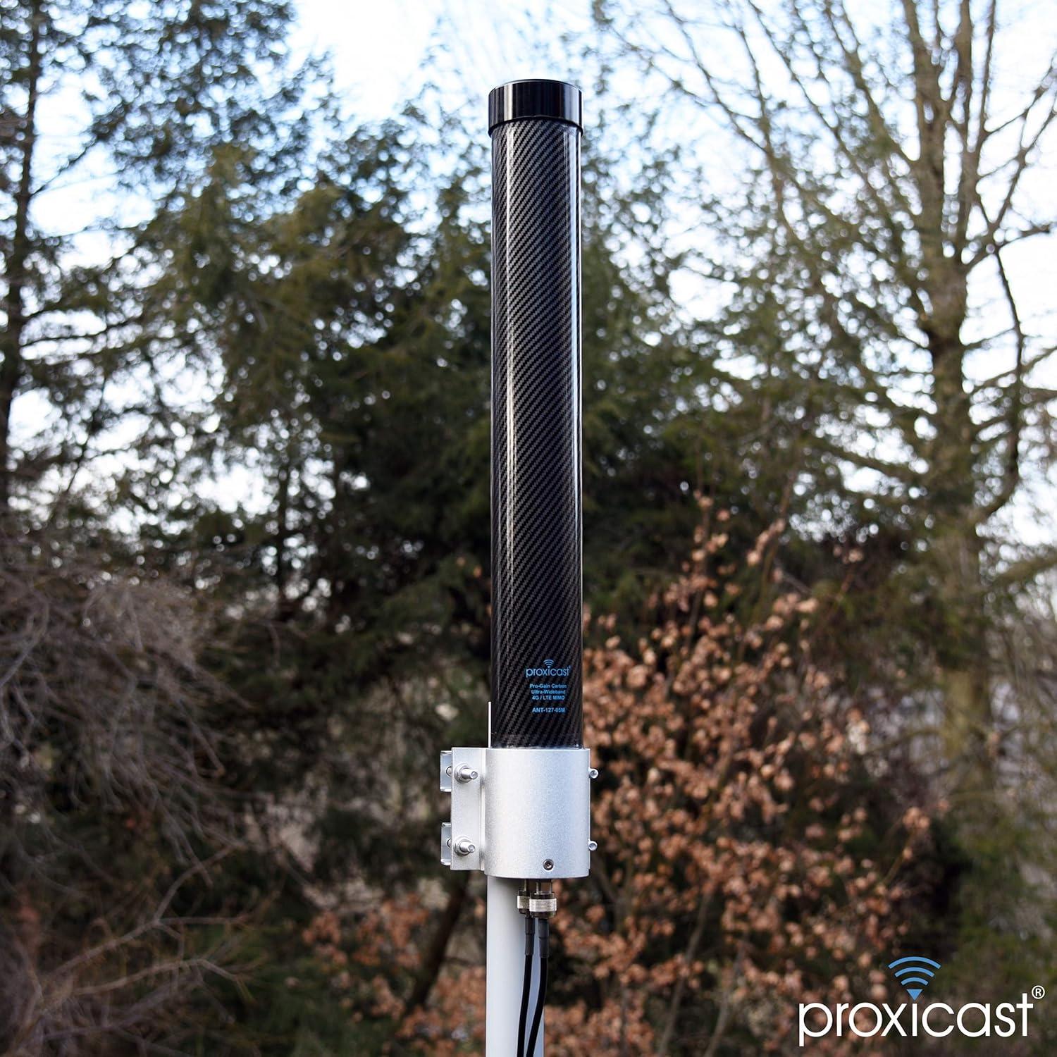 Antena MIMO Proxicast 4G 5G Omni-Direccional 7 dBi Carbono