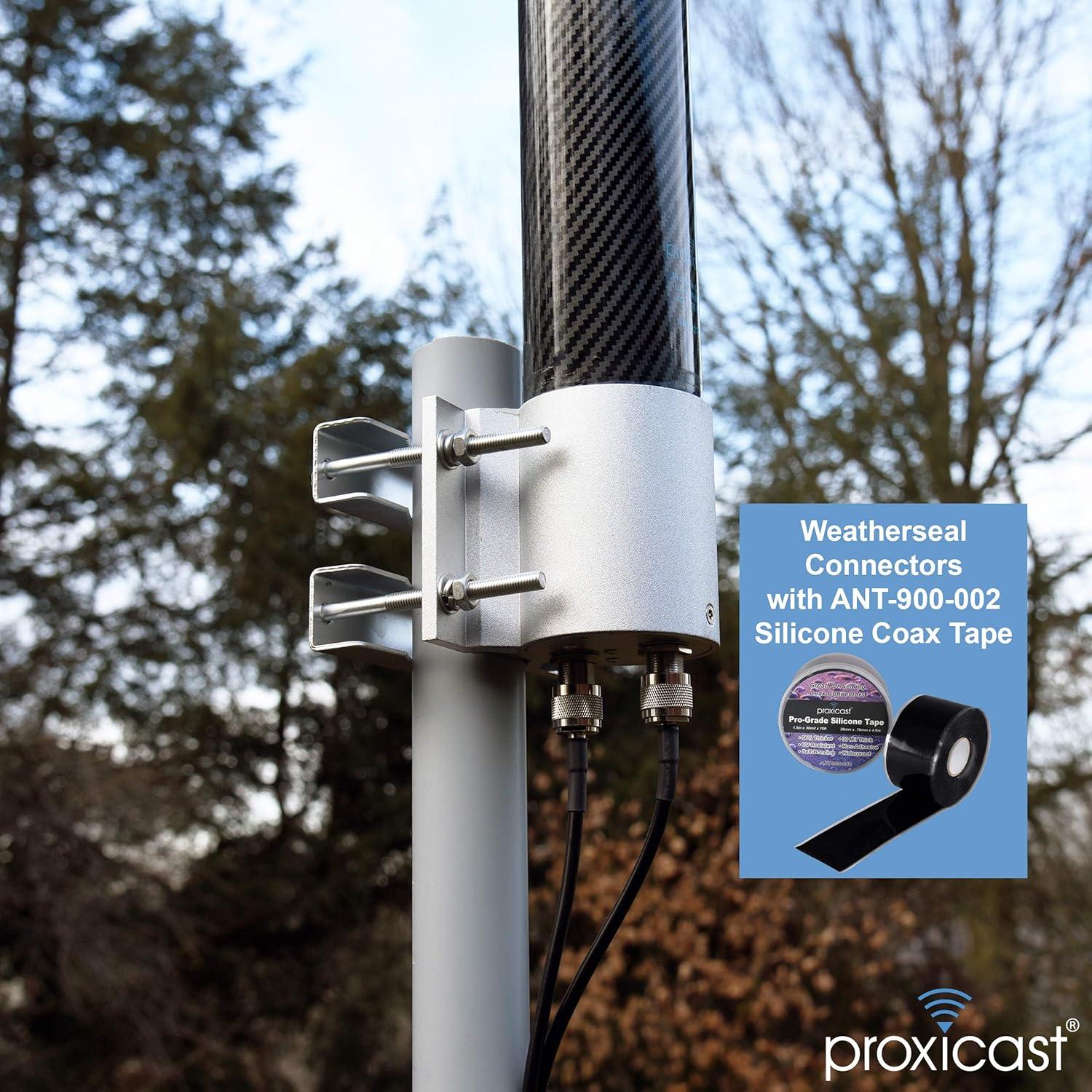 Antena MIMO Proxicast 4G 5G Omni-Direccional 7 dBi Carbono