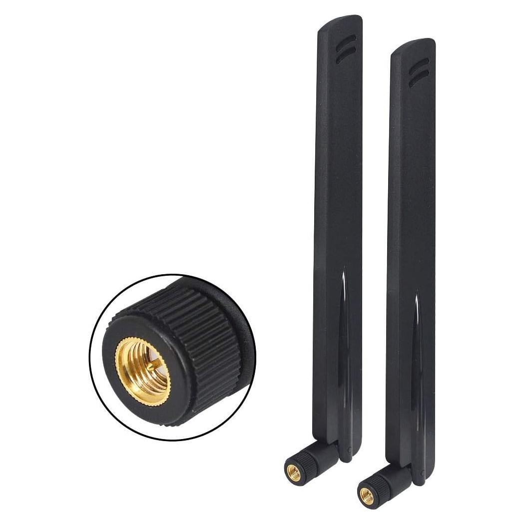 Antena Omnidireccional 12dBi 433MHz SMA Macho - Paquete de 2