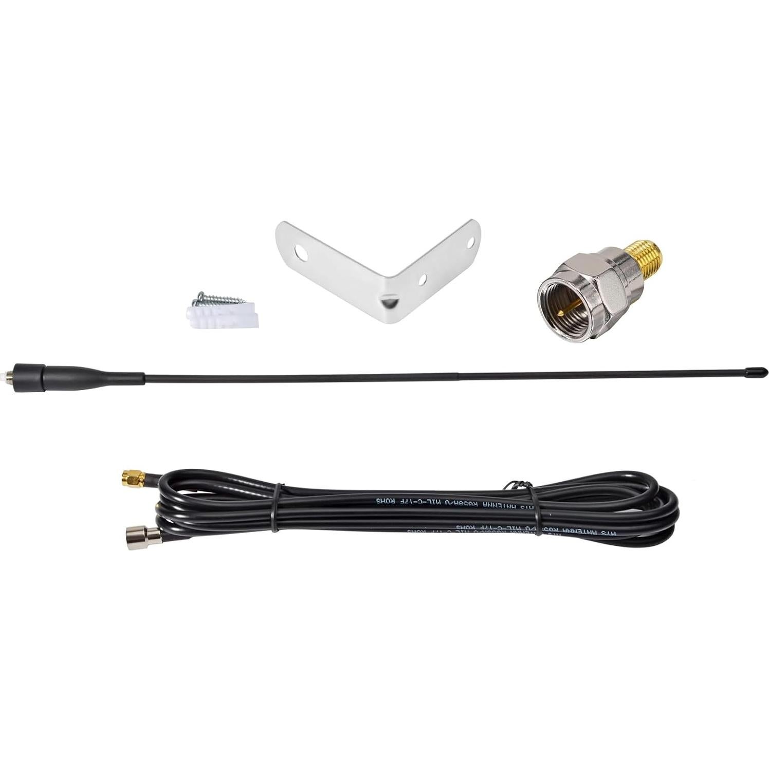 Antena Externa 433Mhz UAYESOK con Soporte y Cable 3M