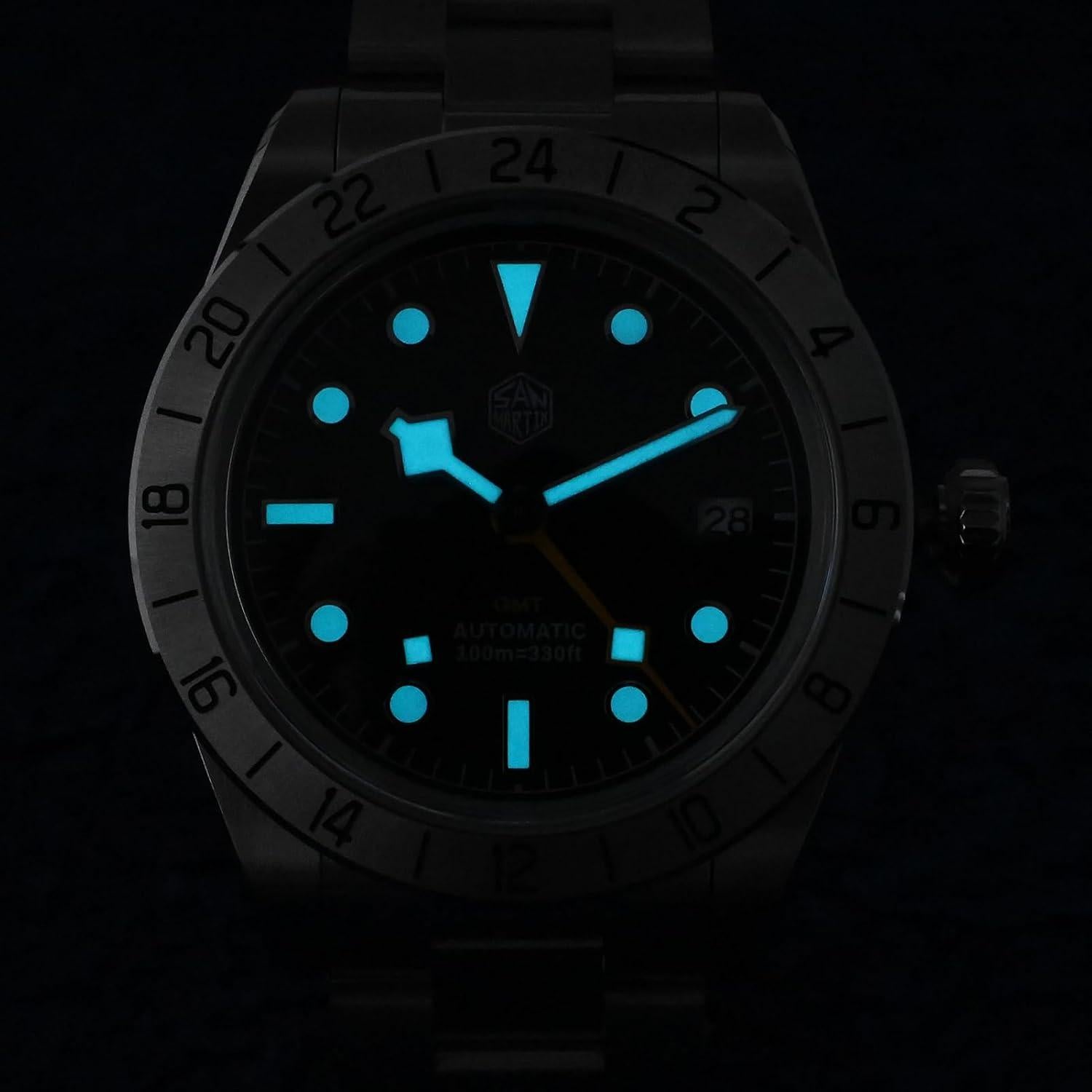 Reloj de Buceo Automático San Martin SN054GE 39mm 100m
