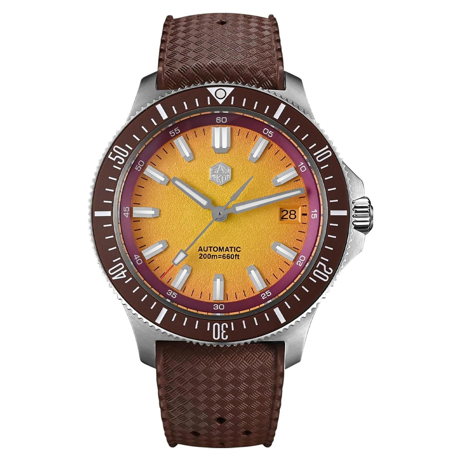 Reloj Automático San Martin SN0118 Hombre 40mm Zafiro 200m