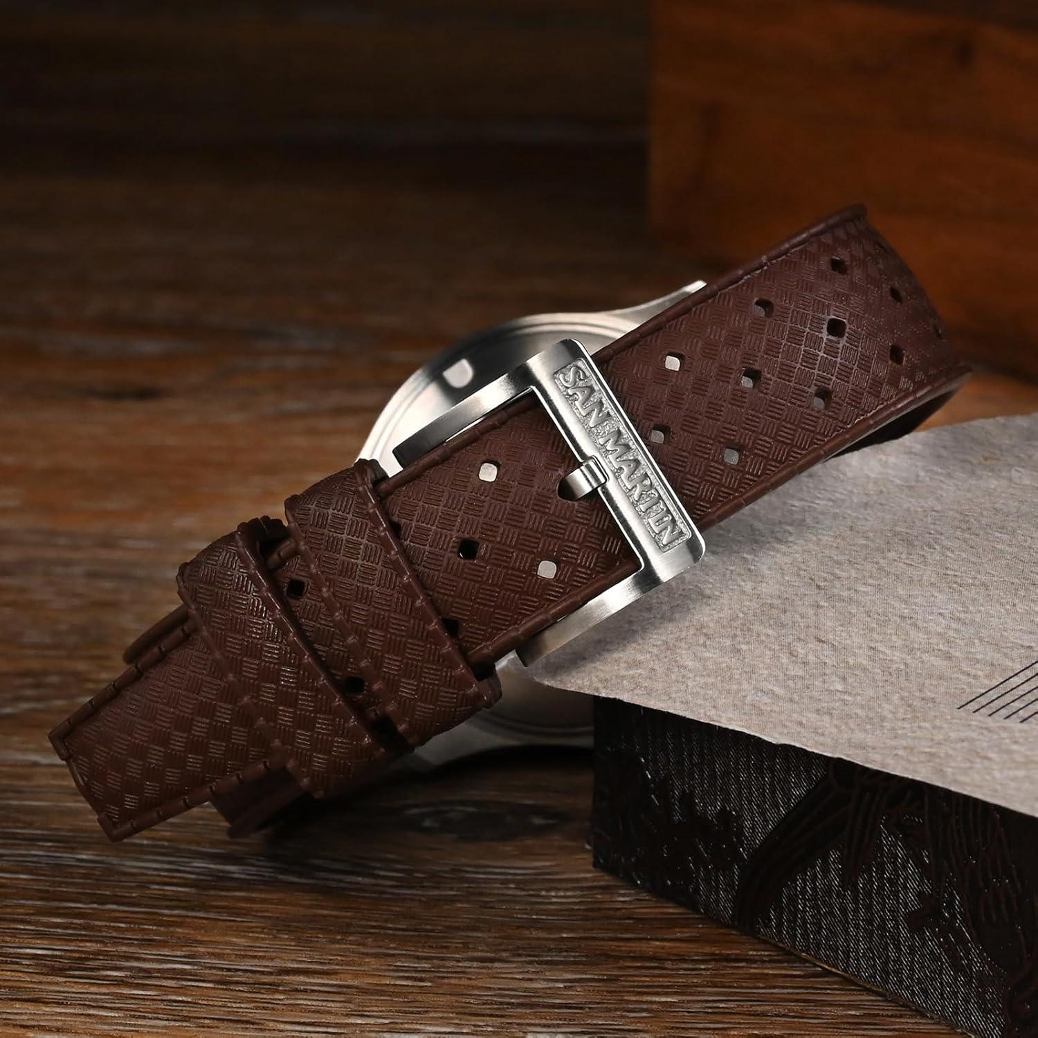 Reloj Automático San Martin SN0118 Hombre 40mm Zafiro 200m