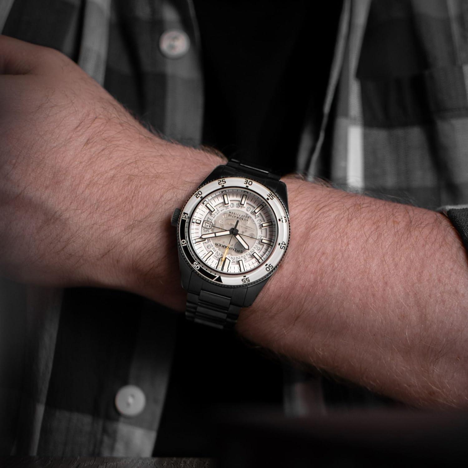 Reloj Automático Spinnaker Fleuss 43mm Hombre Acero Inoxidable