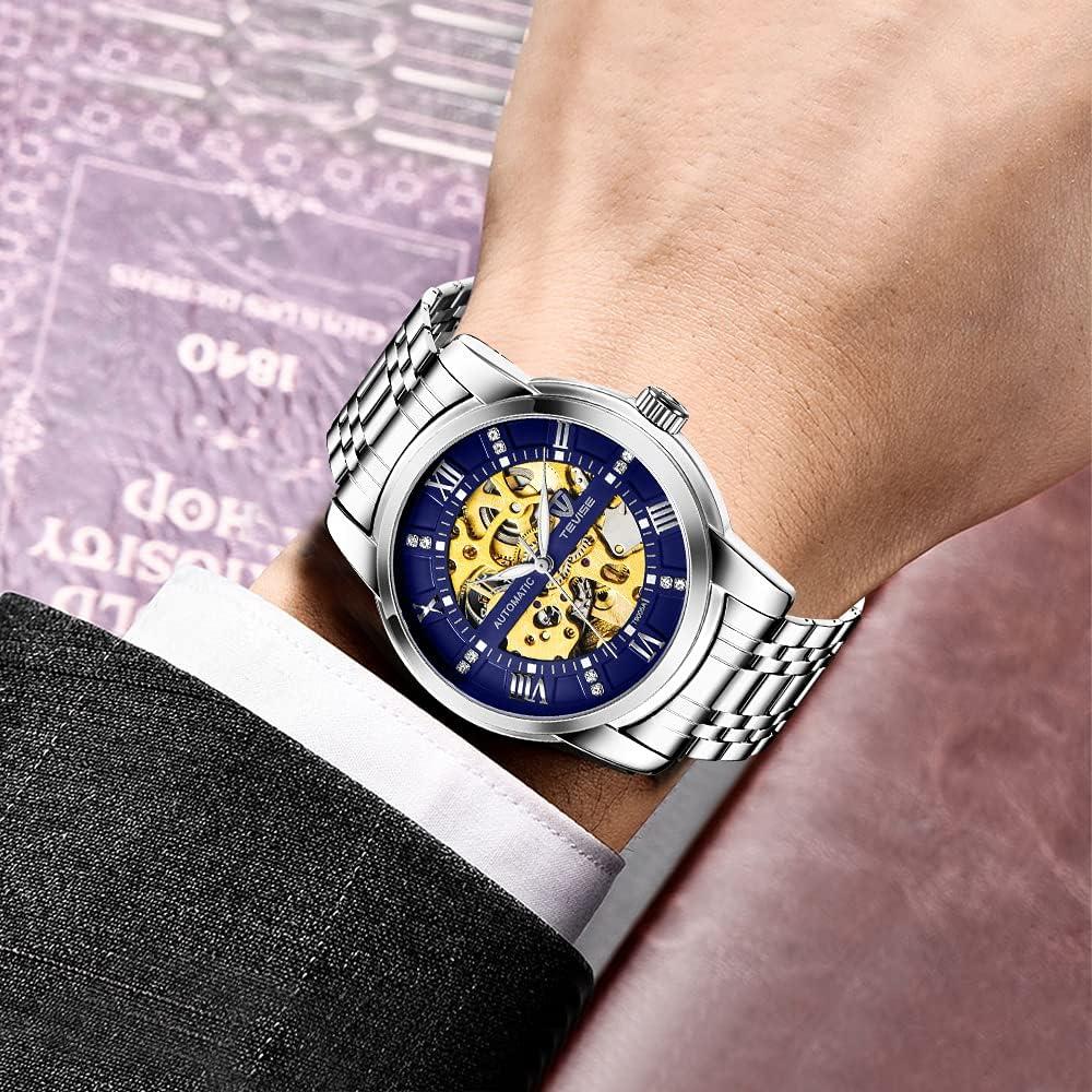 Reloj Mecánico Automático Dentily T9005A Acero Inoxidable Hombre