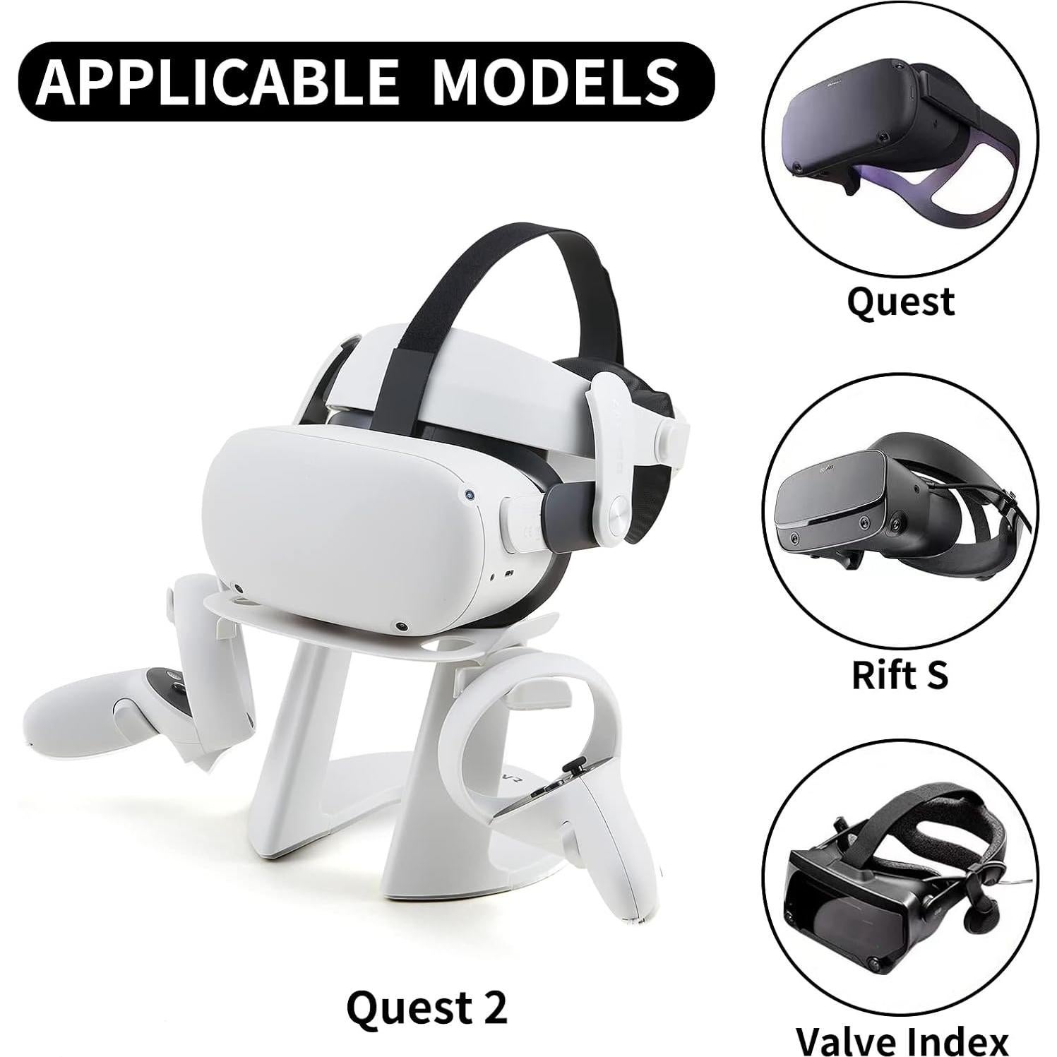 Soporte VR GOMRVR para Quest 3S/3/2/Rift S/Valve Index