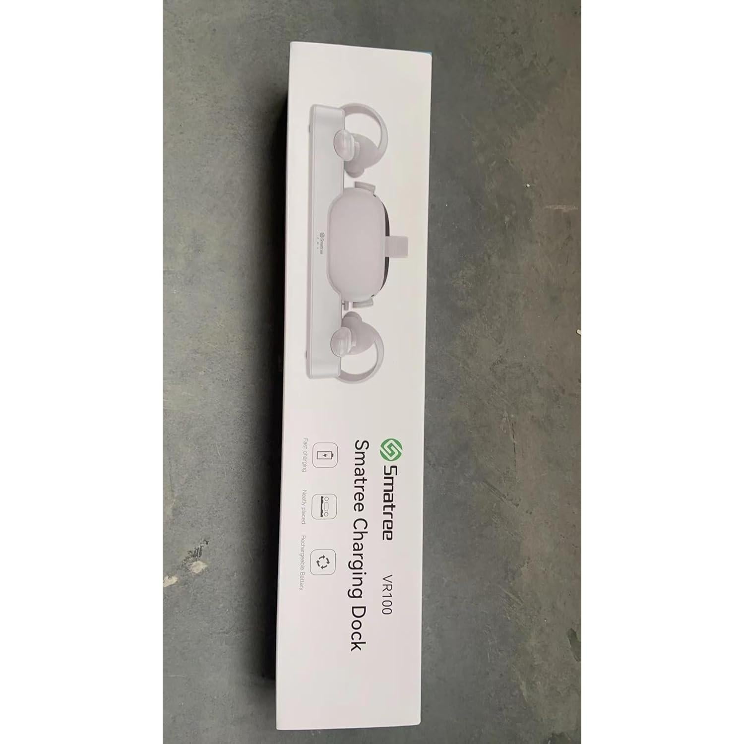 Base de Carga Smatree para Quest 2 con 2 Baterías Recargables