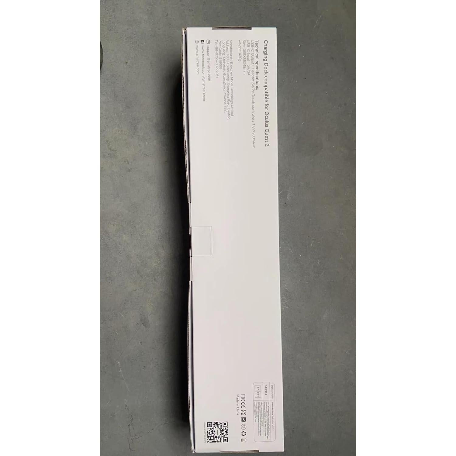 Base de Carga Smatree para Quest 2 con 2 Baterías Recargables