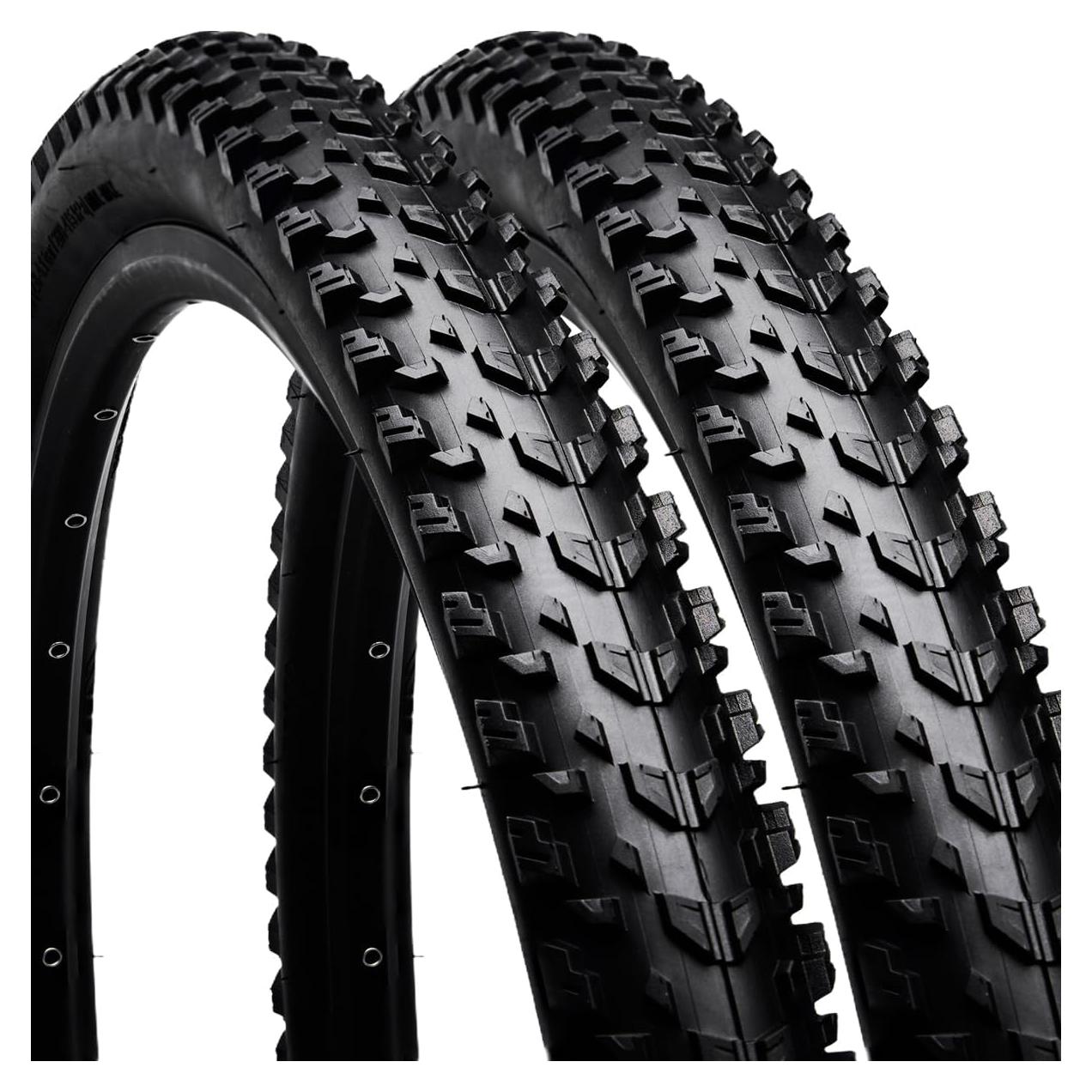 Neumáticos de Bicicleta de Montaña VESBIKE 26" Plegables Paquete de 2