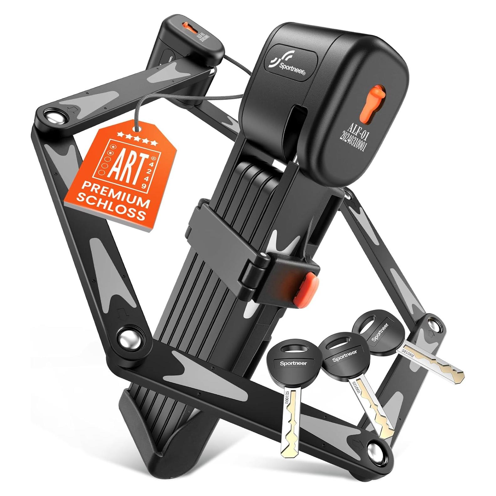 Candado Plegable Sportneer ALF-01 Alta Seguridad 95cm