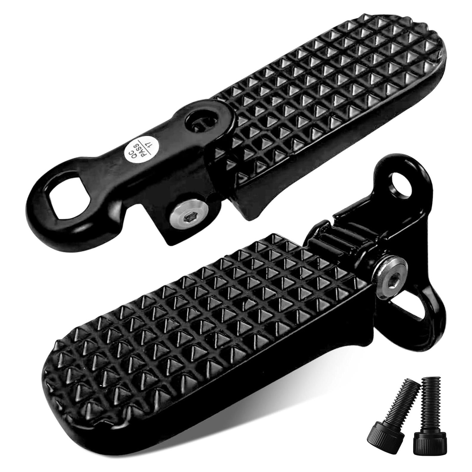 Pedales Traseros Plegables Airuzara para Bicicleta de Montaña