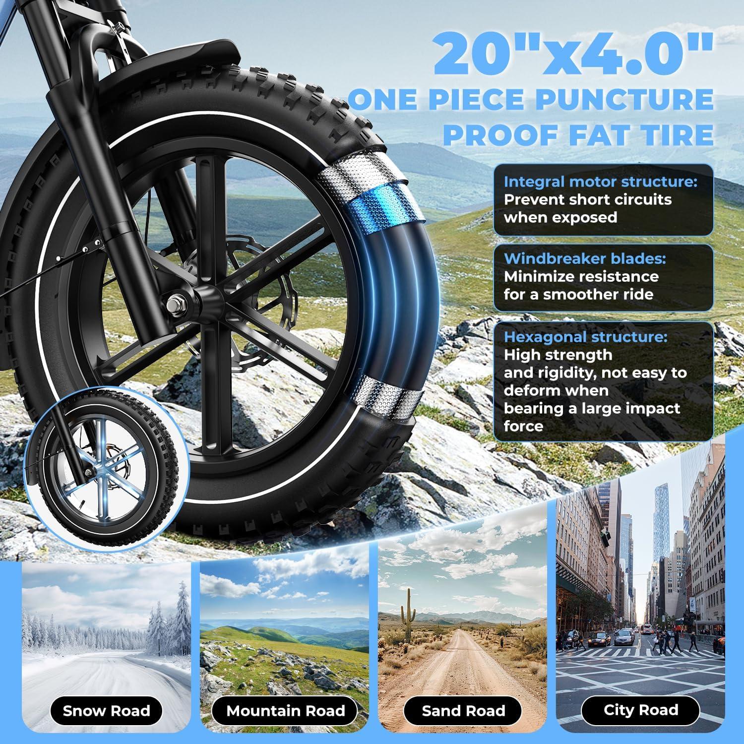 Bicicleta Eléctrica EUYBIKE Cargo Doble Batería 48V 160km